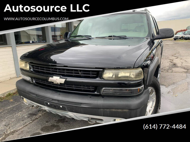 2004 Chevrolet Tahoe for sale at Autosource LLC in Columbus OH