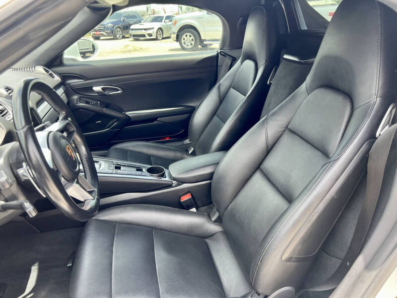 2017 Porsche 718 Boxster