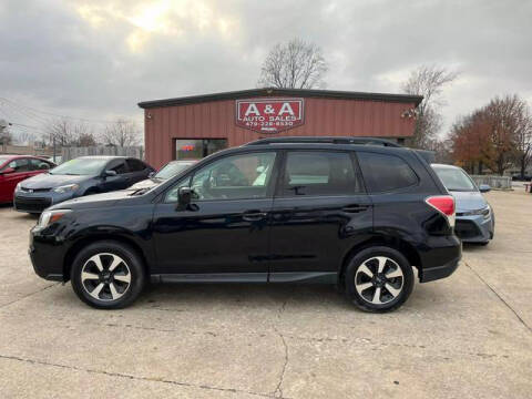 2018 Subaru Forester for sale at A & A Auto Sales in Fayetteville AR