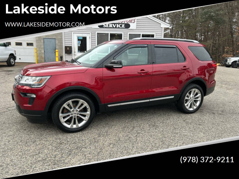 2018 Ford Explorer for sale at Lakeside Motors in Haverhill MA