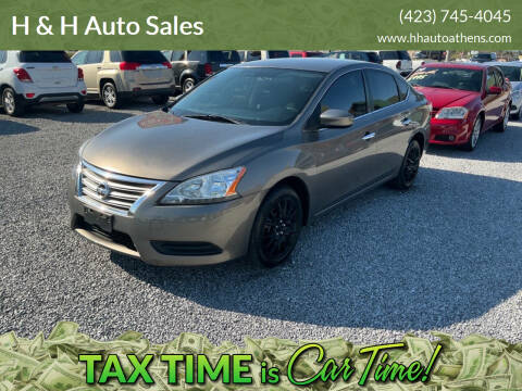 2015 Nissan Sentra for sale at H & H Auto Sales in Athens TN