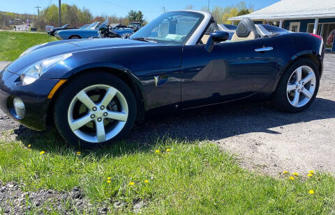 2006 Pontiac Solstice for sale at AB Classics in Malone NY