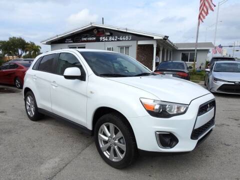 2015 Mitsubishi Outlander Sport for sale at One Vision Auto in Hollywood FL