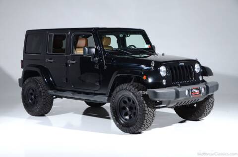 2015 Jeep Wrangler Unlimited for sale at Motorcar Classics in Farmingdale NY