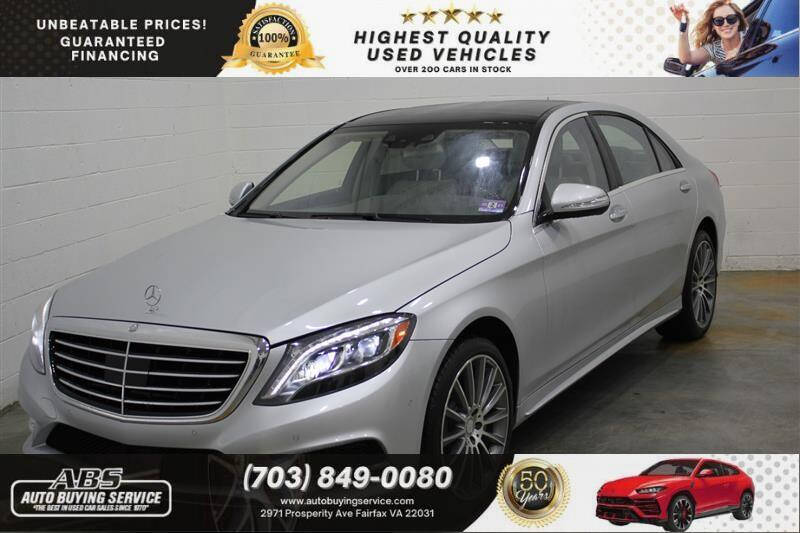 2014 Mercedes-Benz S-Class S 550