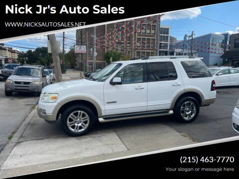 2006 Ford Explorer for sale at Nick Jr's Auto Sales in Philadelphia PA