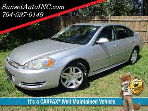 2013 Chevrolet Impala for sale at Sunset Auto in Charlotte NC