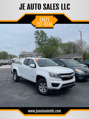 2016 Chevrolet Colorado for sale at JE AUTO SALES LLC in Webb City MO