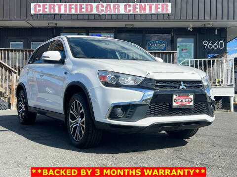 2018 Mitsubishi Outlander Sport for sale at CERTIFIED CAR CENTER in Fairfax VA