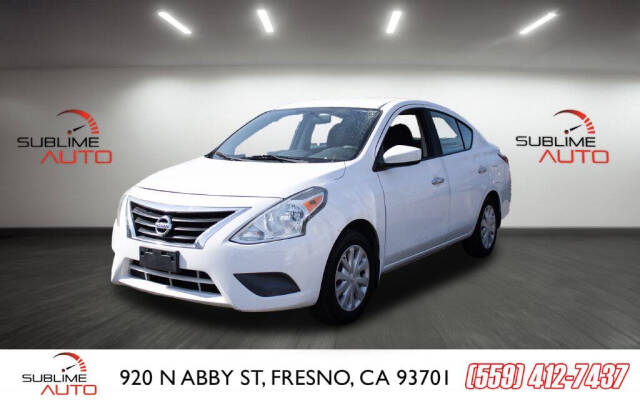 2017 Nissan Versa for sale at SUBLIME AUTO in Fresno, CA