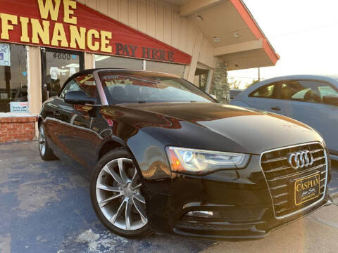 2014 Audi A5 for sale at Caspian Auto Sales in Oklahoma City OK