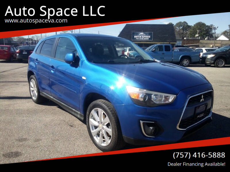 2015 Mitsubishi Outlander Sport for sale at Auto Space LLC in Norfolk VA