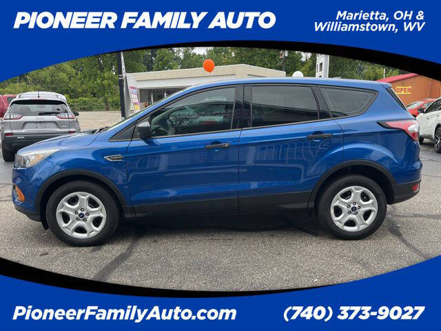 Used 2018 Ford Escape S with VIN 1FMCU0F74JUB21867 for sale in Williamstown, WV