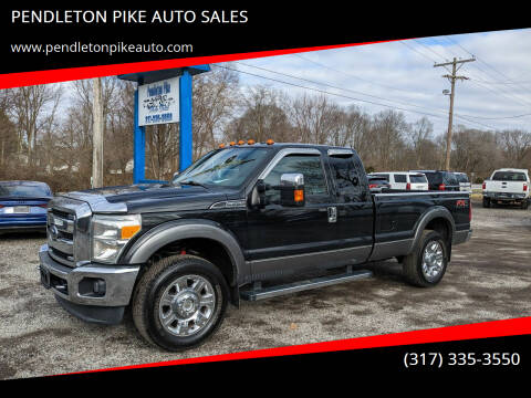 2013 Ford F-250 Super Duty for sale at PENDLETON PIKE AUTO SALES in Ingalls IN
