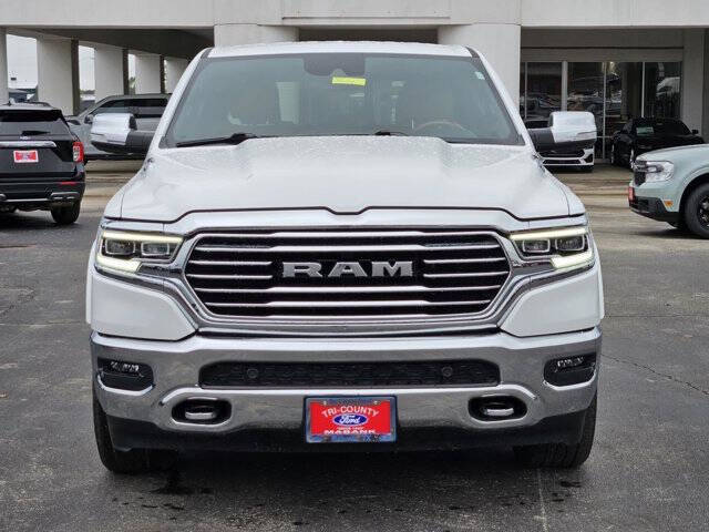 Used 2022 RAM Ram 1500 Pickup Longhorn with VIN 1C6SRFKT6NN362778 for sale in Mabank, TX