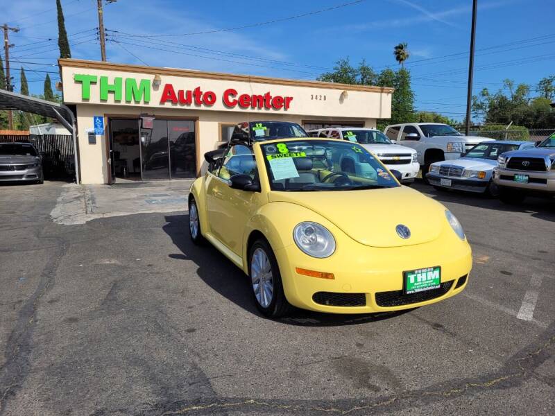 2008 Volkswagen New Beetle Convertible for sale at THM Auto Center in Sacramento CA