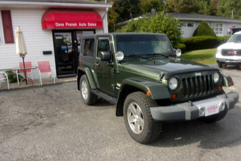 2008 Jeep Wrangler for sale at Dave Franek Automotive in Wantage NJ