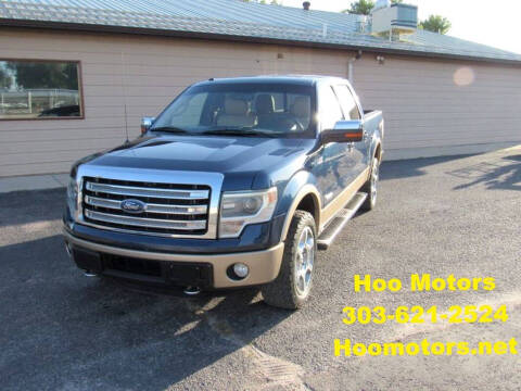 2014 Ford F-150 for sale at HOO MOTORS in Kiowa CO