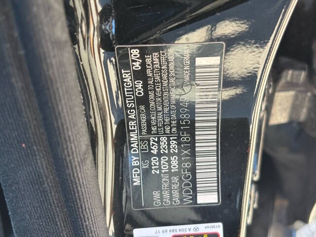 2008 Mercedes-Benz C-Class 20