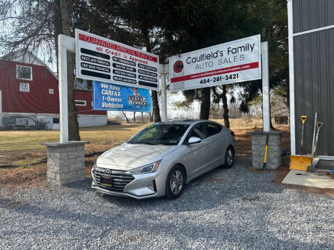 2019 Hyundai Elantra for sale at Caulfields Family Auto Sales in Bath PA