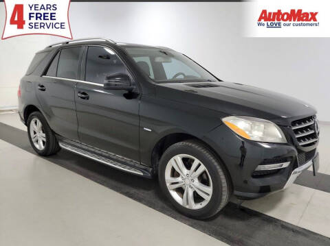 2012 Mercedes-Benz M-Class for sale at Auto Max in Hollywood FL