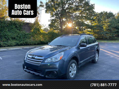 2013 Subaru Outback for sale at Boston Auto Cars in Dedham MA