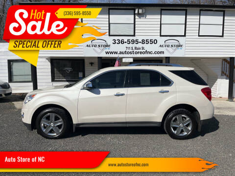 2015 Chevrolet Equinox for sale at Auto Store of NC - Walnut Cove in Walnut Cove NC