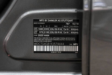 2019 Mercedes-Benz GLA GLA 250 4MATIC