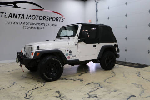 2005 Jeep Wrangler for sale at Atlanta Motorsports in Roswell GA