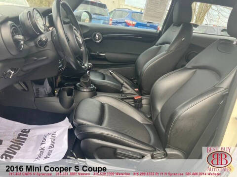 2016 MINI Hardtop 2 Door Cooper S