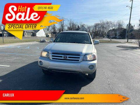 2005 Toyota Highlander for sale at CARLUX in Fortville IN