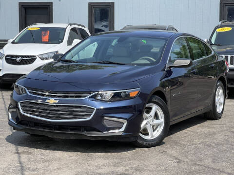 Used 2021 Chevrolet Malibu LT Sedan in Silver Ice Metallic For Sale, Hobart IN