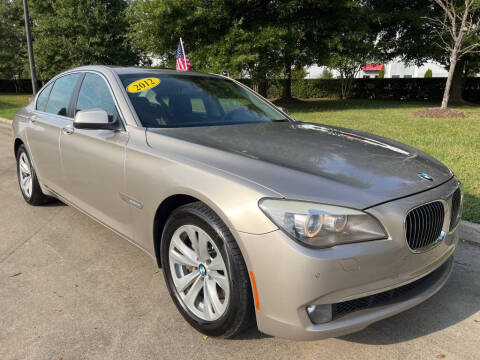 2012 BMW 7 Series for sale at UNITED AUTO WHOLESALERS LLC in Portsmouth VA