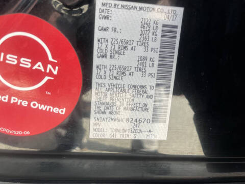 2017 Nissan Rogue SV