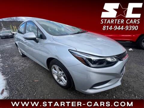2016 Chevrolet Cruze for sale at Starter Cars in Altoona PA