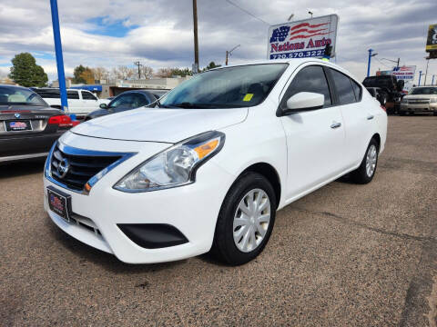 2018 Nissan Versa for sale at Nations Auto Inc. II in Denver CO