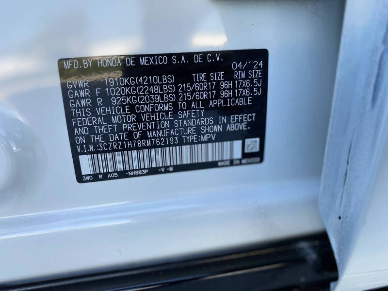 2024 Honda HR-V