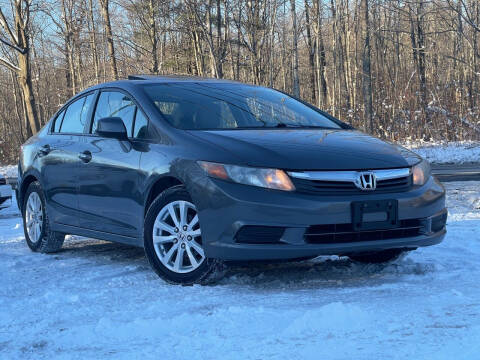 2012 Honda Civic for sale at ALPHA MOTORS in Troy NY