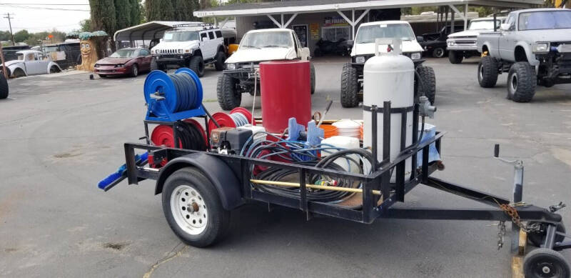 2008 CARSON TRAILER W/ PRESSURE WASHER