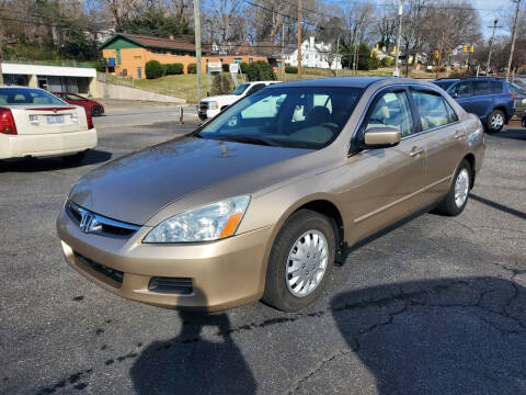 2006 Honda Accord for sale at John's Used Cars in Hickory NC