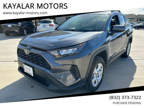 2021 Toyota RAV4 Hybrid for sale at KAYALAR MOTORS SUPPORT CENTER in Houston TX