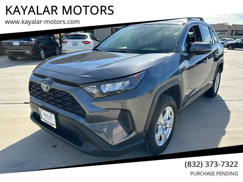 2021 Toyota RAV4 Hybrid for sale at KAYALAR MOTORS SUPPORT CENTER in Houston TX