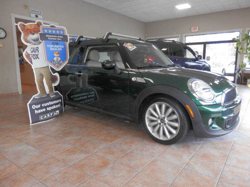 2012 MINI Cooper Clubman for sale at ABSOLUTE AUTO CENTER in Berlin CT