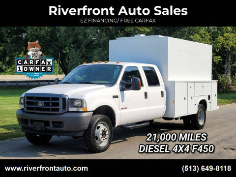 2004 Ford F-450 Super Duty for sale at Riverfront Auto Sales in Middletown OH