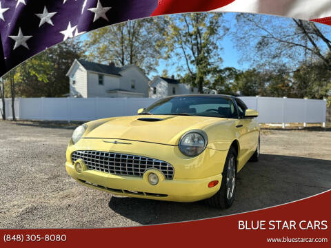 2002 Ford Thunderbird for sale at Blue Star Cars in Jamesburg NJ