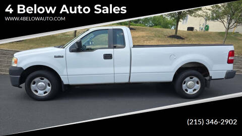 2008 Ford F-150 for sale at 4 Below Auto Sales in Willow Grove PA