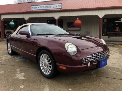 2004 Ford Thunderbird for sale at PITTMAN MOTOR CO in Lindale TX