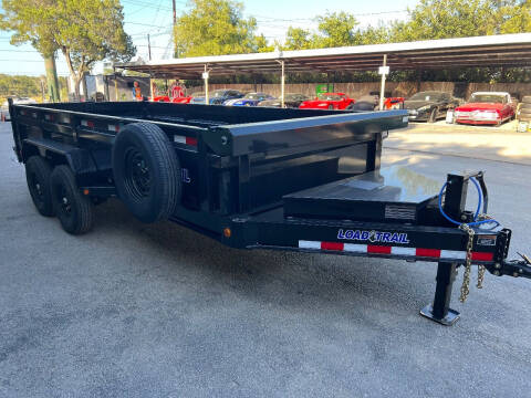 2023 Load Trail 16FT DUMP TRAILER for sale at Trophy Trailers in New Braunfels TX