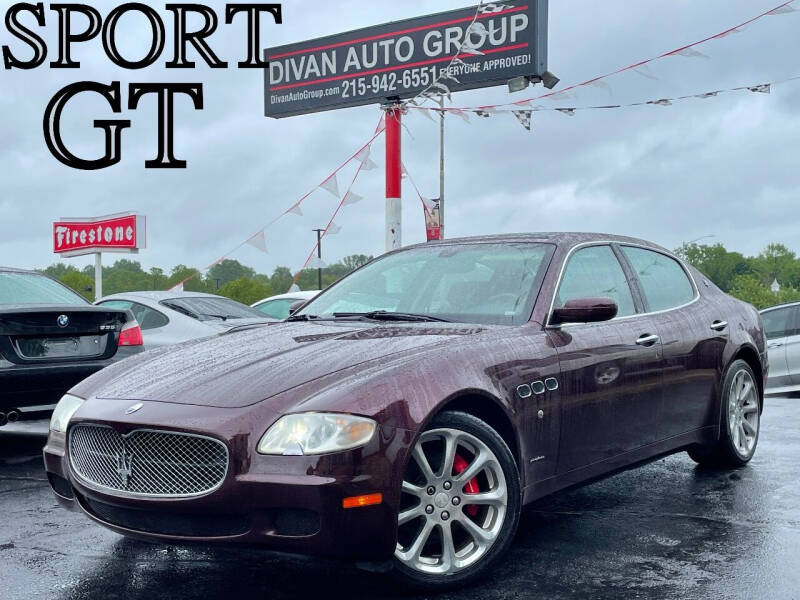 2007 Maserati Quattroporte for sale at Divan Auto Group in Feasterville Trevose PA