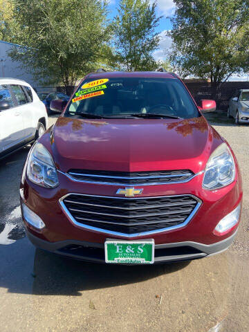 2016 Chevrolet Equinox for sale at E & S Auto Sales Inc in Crest Hill IL